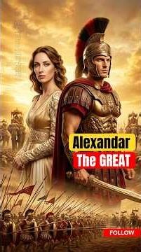 He Conquered the World by 30 and Never Lost a Battle #alexanderthegreat