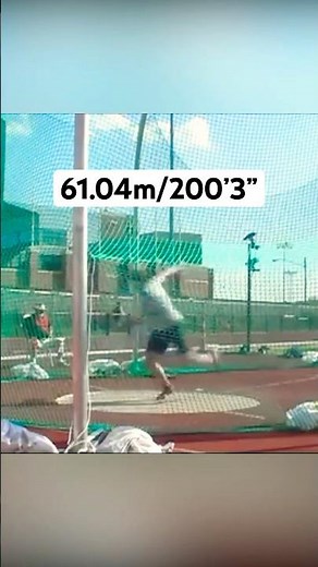 200' discus throw #trackandfield