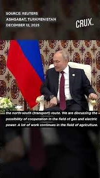 Putin Says "We Back Iran", Discusses Nuclear Program With Pezeshkian in Turkmenistan