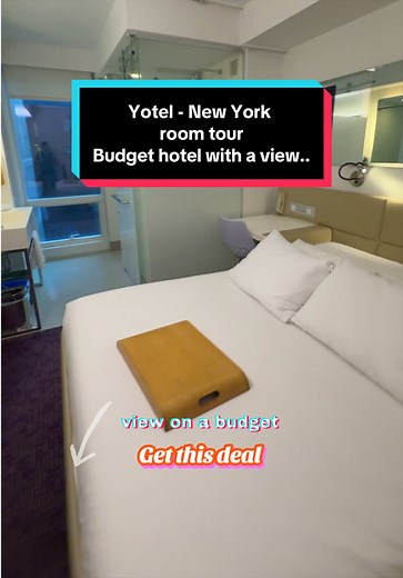 YOTEL New York Times Square Deluxe View Room tour