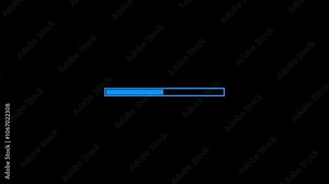 loading bar spinning load wheel. Waiting for download. Science Loading Ring. Loading Transfer Download Animation from zero to one hundred percent.