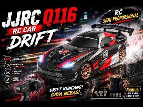 RC Murah Tapi Drift-nya GILA! Tes Drift JJRC Q116 RC Drift Car 1:16