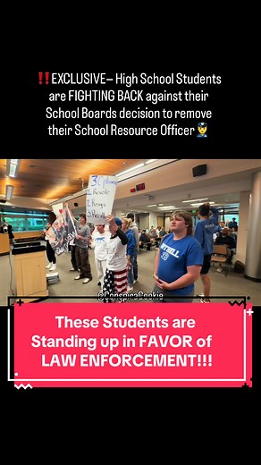 Bothell High Students Rally to Keep School Resource Officer