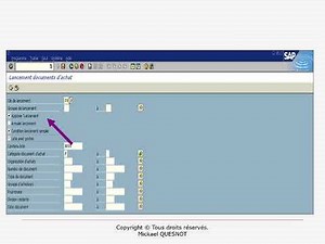 MM SAP ME28 Guide utilisateur Validation