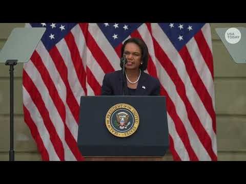 Condoleezza Rice speech recalls 9/11: 'Our country did not let that dark vision of humanity stand'