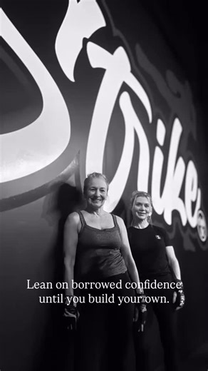 Are you afraid to take a class? LEAN ON US The STRIKE Kickboxing community is here to support you in your health and fitness journey.💪🏼🥊 Everyone has their day one. ✅ Don’t think you can do it? Lean on us and borrow the confidence of our veteran members who will encourage you to do your best, where you are at. You will finish class as a winner. 🙏🏼💯 | Club Fit Kickboxing