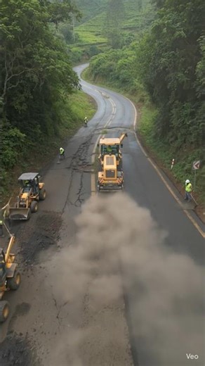 "Turning Dirt into a Smooth Road 😍 | Full Construction Process"