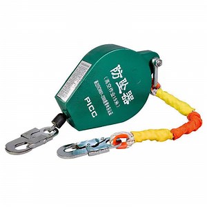 [Hot Item] Rope Retractable Type Fall Arrester 6m Vertical Retractable Lifeline