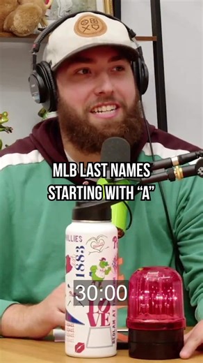Naming MLB players whose last names start with "A" #names #baseball #MLB