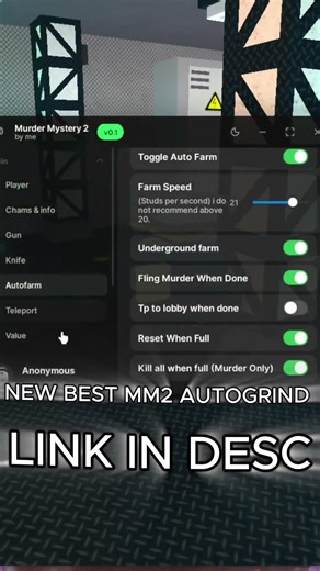 New MM2 Coins Autofarm #roblox #scripting #mm2 #robloxscript #robloxmm2gameplay