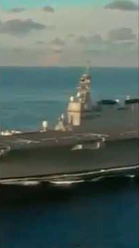 【海上自衛隊】洋上訓練中の護衛艦「かが」｜F-35B運用を担う大型艦の迫力 #護衛艦かが #海上自衛隊 #jmsdf #護衛艦 #f35b #防衛