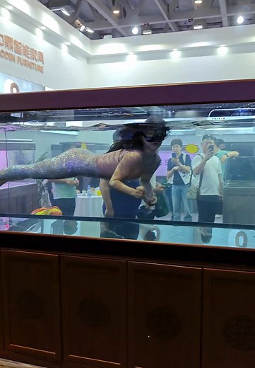 Creating a Fancy Mermaid Aquarium with Glass Tanks