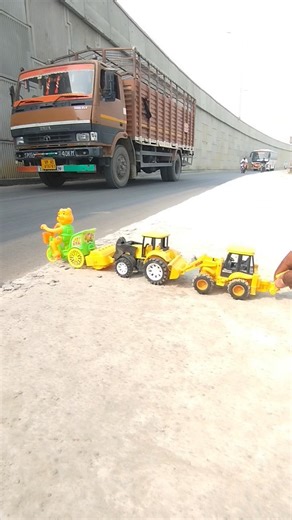 Remote Control Jcb And Dumper Truck Unboxing And Testing Short Video ||