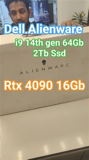 Dell Alienware Core i9 14gen Rtx 4090 16Gb Gpu