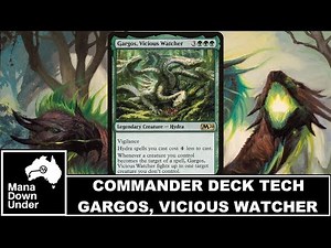 Gargos, Vicious Watcher Commander Deck Tech - Mono Green Hydra Tribal [MTG / Magic: The Gathering]