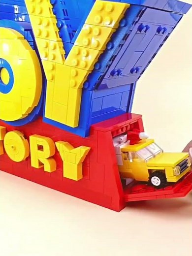 TOY STORY logo easter eggs lego