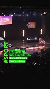 🏍️ Le spectacle de sports extrêmes et mécaniques Blackliner Freestyle Show - BFS débarque à la REIMS ARENA samedi 29 mars ! "Live expérience" époustouflant et émotions décuplées garantis 😉. ➡️ https://pleasepleasefamilyy.fr/artistes/blackliner-freestyle-show | France 3 Champagne-Ardenne