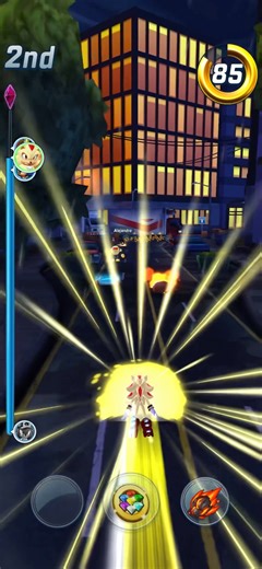 Ok, explain the side swipe before the MSSH super form 😅😳🧐 #sonicforcesmobile #shorts