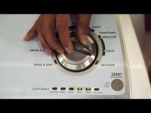 Whirlpool Washer Calibration