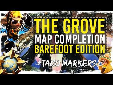 Guild Wars 2 - The Grove Map Completion with TacO Markers