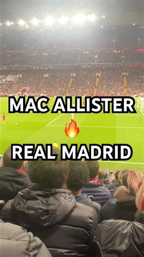 ¡Golazo de Mac Allister en Anfield! 🇦🇷🔥 1-0 Real Madrid