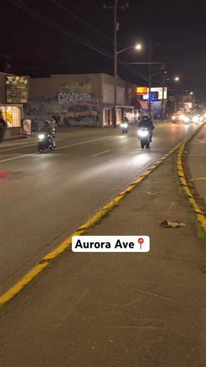 Aurora Ave Seattle Wa 📍🇺🇸 Night Life #usa #travel #seattle #travel