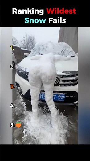 Ranking Wildest Snow Fails 😂❄️