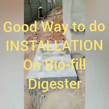 Bio-fill Digester installation