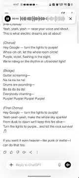 ‪@ChatGPT-AI‬ - Hey Google Turn The Lights To Purple