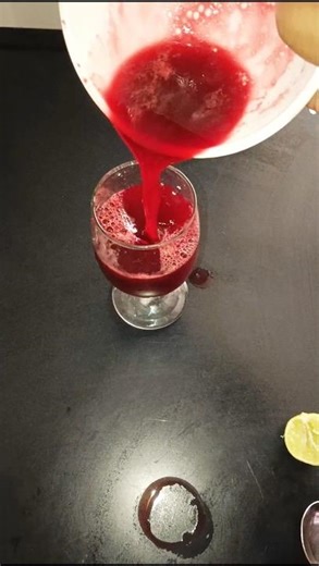 beetroot juice 😋#shorts