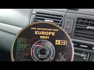 Toyota Avensis T25 Satnav CD error program cannot be read