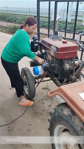 Field Wisdom: The Secret of Starting a Diesel Engine with an Electric Motor