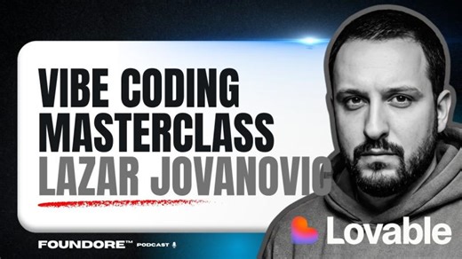From Idea to App in Hours: Vibe Coding Masterclass with a Lovable Pro | Lazar Jovanovic | 16 comments