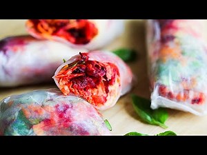 How to make Spring Rolls with rice paper - that work every time!