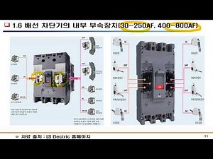 1장 배선차단기 구조 동작원리 설명(24분2초)