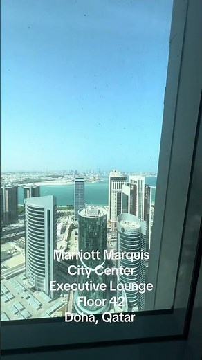Marriott Marquis City Center Executive Lounge, Doha, Qatar