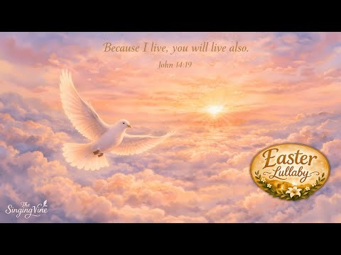 Amazing Grace (Easter Version) 🕊️ | Christian Easter Lullaby for Kids