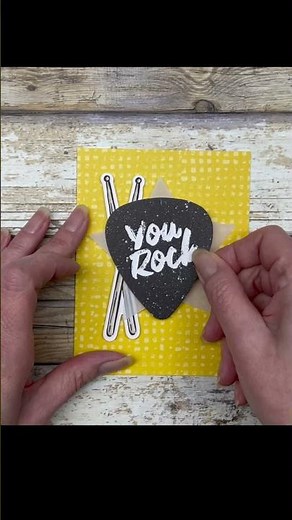 Rock Legend Card Making Kit #shorts #stampinup #cardkits #cardmaking #simplecardmaking #beginners