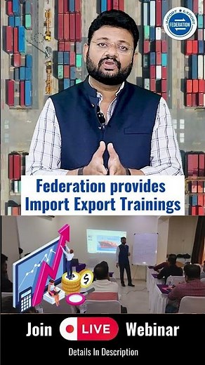 Join Import Export Webinar to explore Business Opportunity #importexport