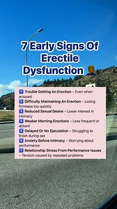 180 reactions · 11 shares | 7 Early Signs Of Erectile Dysfunction 臘‍♂️ #erectiledysfunction #MensHealthMatters #viralreels #fypシ゚viralシfypシ゚ #fbreelsfypシ゚viralシ #foryouシ #followerseveryone | Balbino Jr Lubid | Facebook