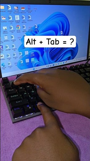 How to switch screens 10x faster #windows #pc #tutorial