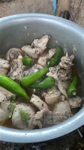 Chicken 🐔 white ￼khari 😋recipe #cooking #shortvideo