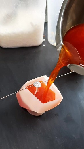 Candle Making: Creating Beautiful Orange Candles