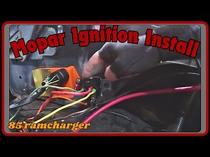 Mopar Electronic Ignition Install