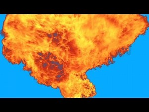 Blue Screen Green Screen Explosions Pillars of Fire Bomb HD - Footage PixelBoom