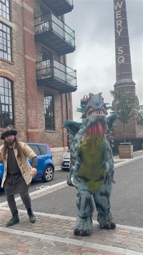 Olaf the Ice Dragon roared into Brewery Square❄️ 🌙We hope you enjoyed learning the secrets of dragon training, the crown & wand workshops and having a terrific time in the Square👑 Discover Dorchester Dorchester, Dinosaurs and Dragons | Brewery Square