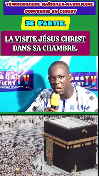 #TÉMOIGNAGE DE RAÏSSA EX-#MUSULMANE CONVERTIE EN #CHRIST. 4e #partie La visite Jésus dans ma chambre partie 5