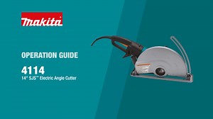 Watch Makita Electric Angle Cutter Operation Guide ﹙4114﹚ on Amazon Live
