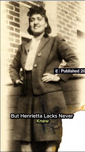 Henrietta Lacks — The Woman Whose Cells Saved Millions. #hiddenhistory #historyfacts #history
