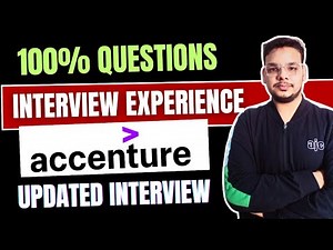 Latest Accenture Interview Experience | Accenture Interview Questions | Updated Accenture Hiring